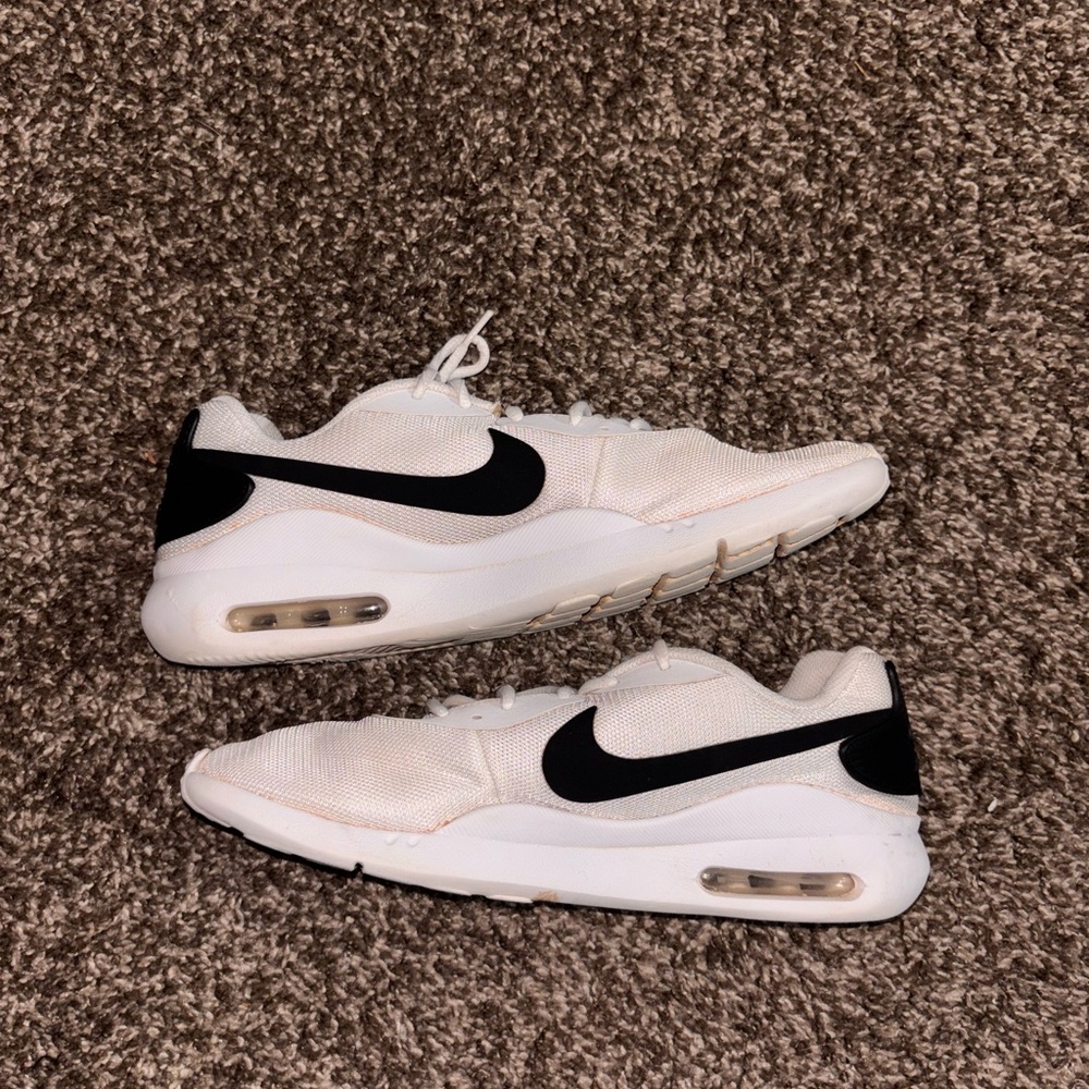 Nike Air Max White with Black Accents